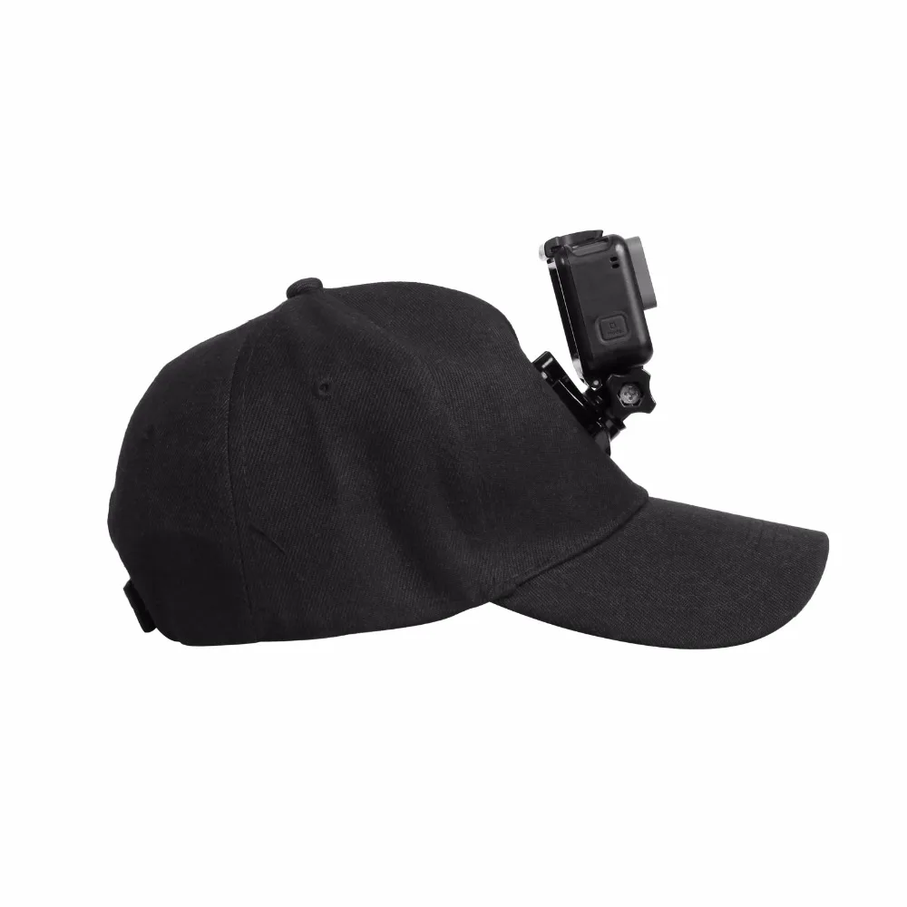 Nylon Baseball Cap Tripod+Quick Release Buckle Head Mount for Gopro Hero 5433+Sjcam Xiaomi Yi Hat Cap Gopro Accessories  (4)