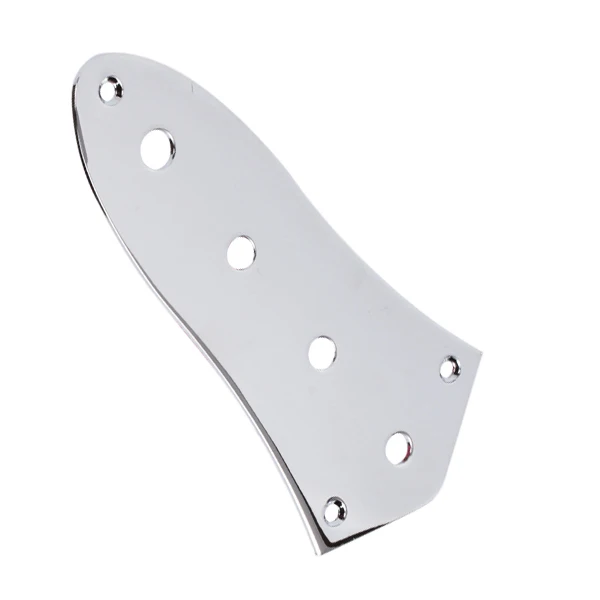Durable Steel With Chrome Plating Control Plate Compatible With Jazz Bass Guitar Replacement