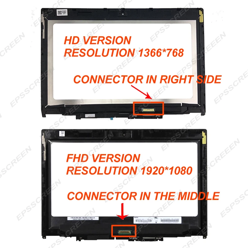  replacement for Lenovo Thinkpad Yoga 260 20FD0002US 01AX904 Touch PANEL LCD Assembly FHD 1920*1080&
