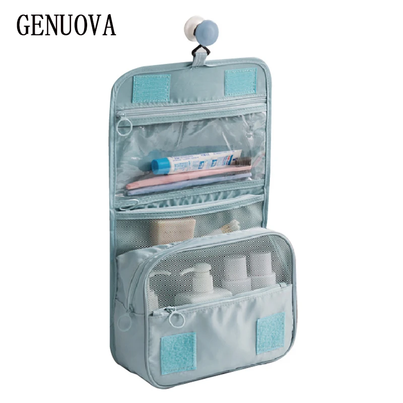 New Waterproof Travel Large Capacity Storage Bag Men and Women Travel Portable Hook Wash Cosmetic Bag Fashion Travel Accessories