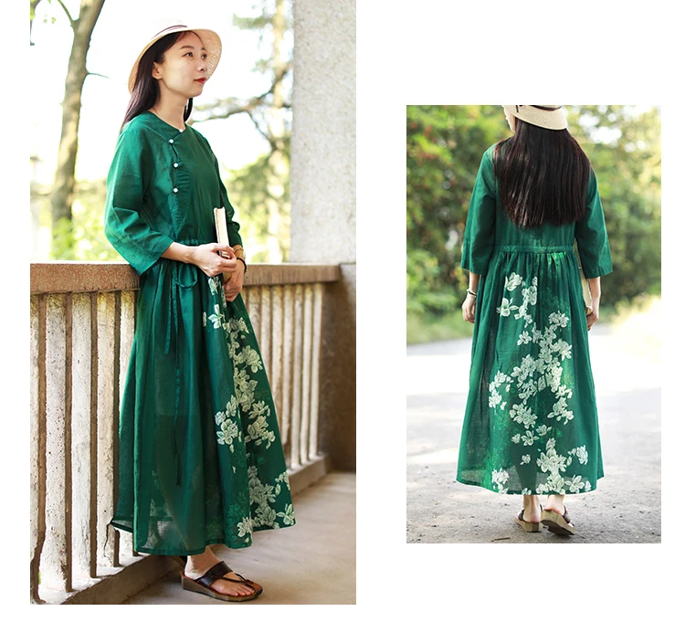 green floral dress (9)
