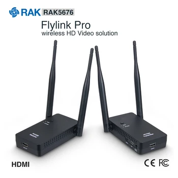 

Flylink Pro 270m Wireless HDMI Extender/Transmission kit /5G WIFI /1080P HD Video TV live Broadcast Transmitter And Receiver