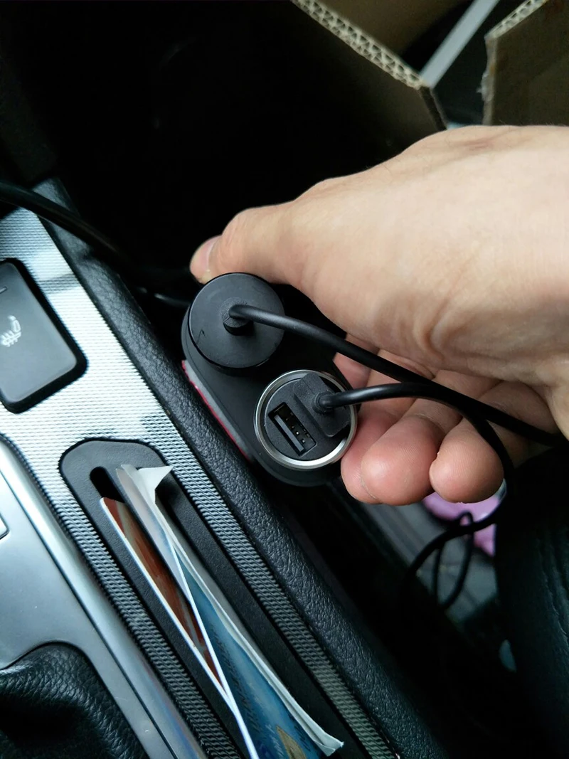 Original Xiaomi Roidmi 1 to 2 Car Cigarette Lighter Charger Adapter (7)