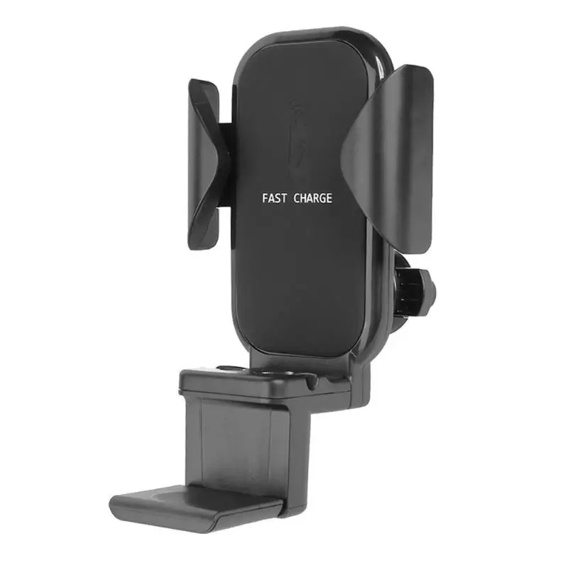 

3 In 1 QI Car Wireless Charger for iPhone Airpods Intelligent Infrared Wireless Fast Charging Car Phone Mount Holder