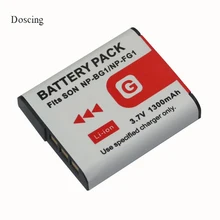 1.3Ah NP-BG1 NP-FG1 NP BG1 Battery For SONY Cyber-shot DSC-H9 DSC-H10 DSC-H20 DSC-H50 DSC-H55 DSC-H70 DSC-H90 DSC-H3 DSC-H7