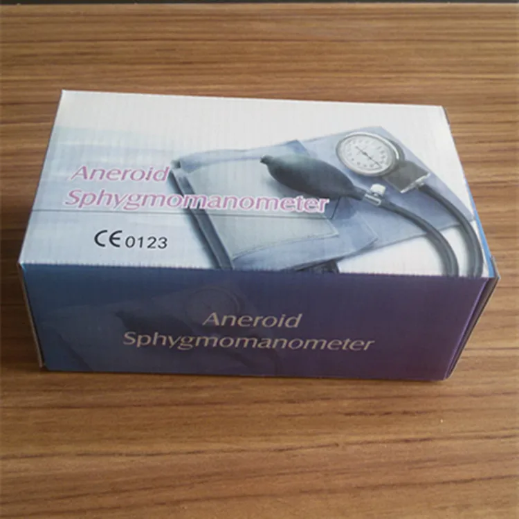 

Manual Upper Arm Sphygmomanometer Arm Blood Pressure Gauge With Stethoscope Echometer Health Care Monitor
