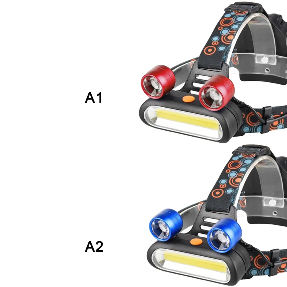 

LED Mini Headlight 4-Mode USB Rechargeable Headlamp Camping Flashlight Hunting Frontal 18650 Head Torch Light Lamp