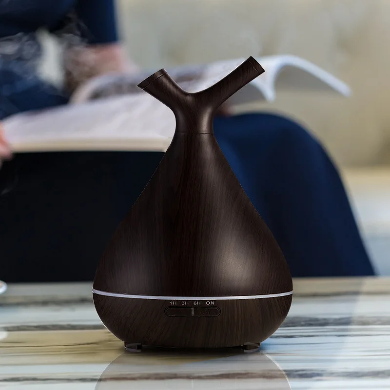 

400ML Air MINI Humidifier Bedroom Home Diffuser Essential Oil Aroma Diffuser Ultrasonic Humidifier LED Night Light 220V/110V