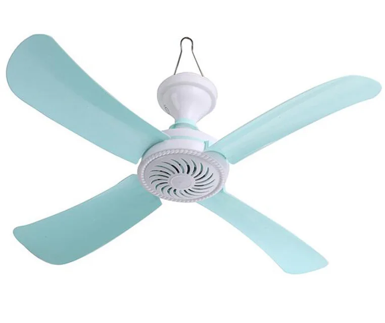 Household Mute Ceiling Fan Quiet Soft Wind Mini Fan Plastic Energy