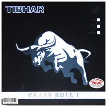 Хит,, Tibhar CRAZY BULL II, для настольного тенниса, резиновая губка для пинг-понга, Tenis De Mesa