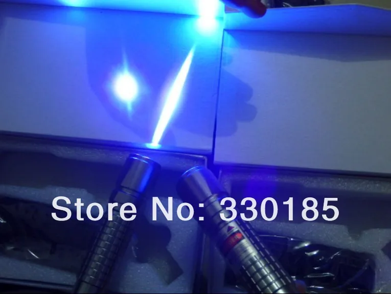 

High Power 405nm 10000M 1W Hunting violet blue laser pointers lazer Flashlight Burning Match burn cigarettes+gift box Teaching