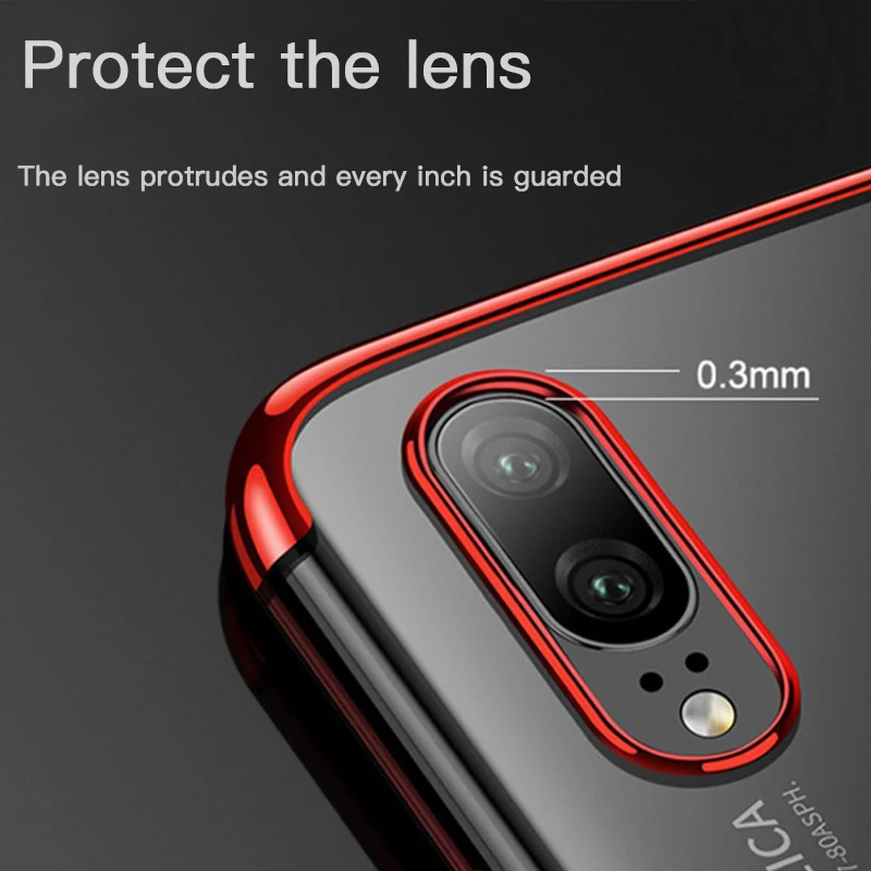 Прозрачный чехол для Huawei P20 Lite Pro Nova 3e P20pro мягкий силиконовый Honor 10 8 P20lite Mate 20