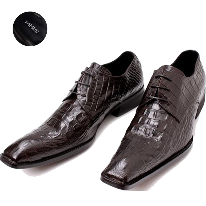 Snake Skin Custom Handmade Shoes Alligator Oxfords Men Python Leather Square Toe Snakeskin 46 Big Size Office Crocodile Dress Snake Skin Custom Handmade Shoes Alligator Oxfords Men Python Leather Square Toe Snakeskin 46 Big Size Office Crocodile Dress