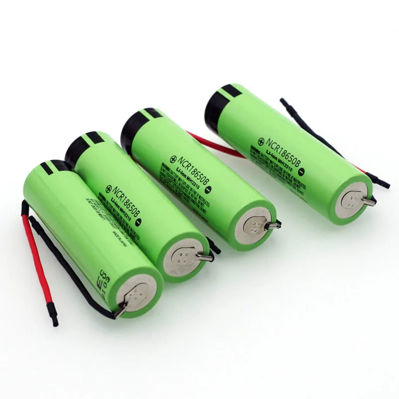 VariCore Новый Оригинальный NCR18650B 3,7 v 3400 mAh 18650 литий-ионная аккумуляторная батарея Сварка Силикагель кабель DIY