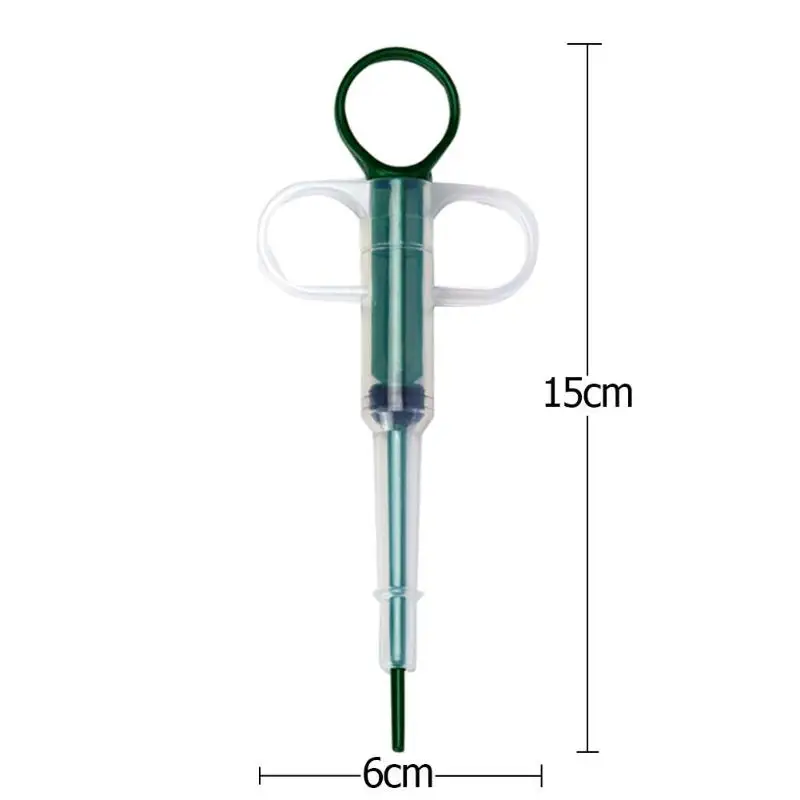 Дозатор для лекарств для собак, кошек, пиллеров, герметичный, ПП, таблетки, капсулы, таблетки, толкатель для кормления, набор игл для инъекций, питатель для домашних животных, щенков, собак