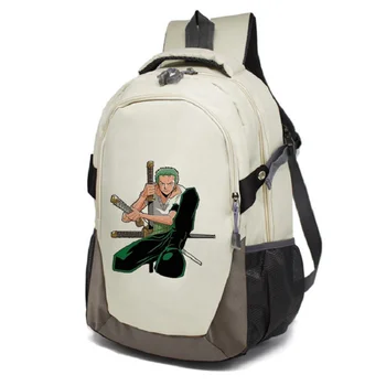 

High-Q Unisex Anime One piece Luffy backpack Student Preppy Casual computer backpack school bag