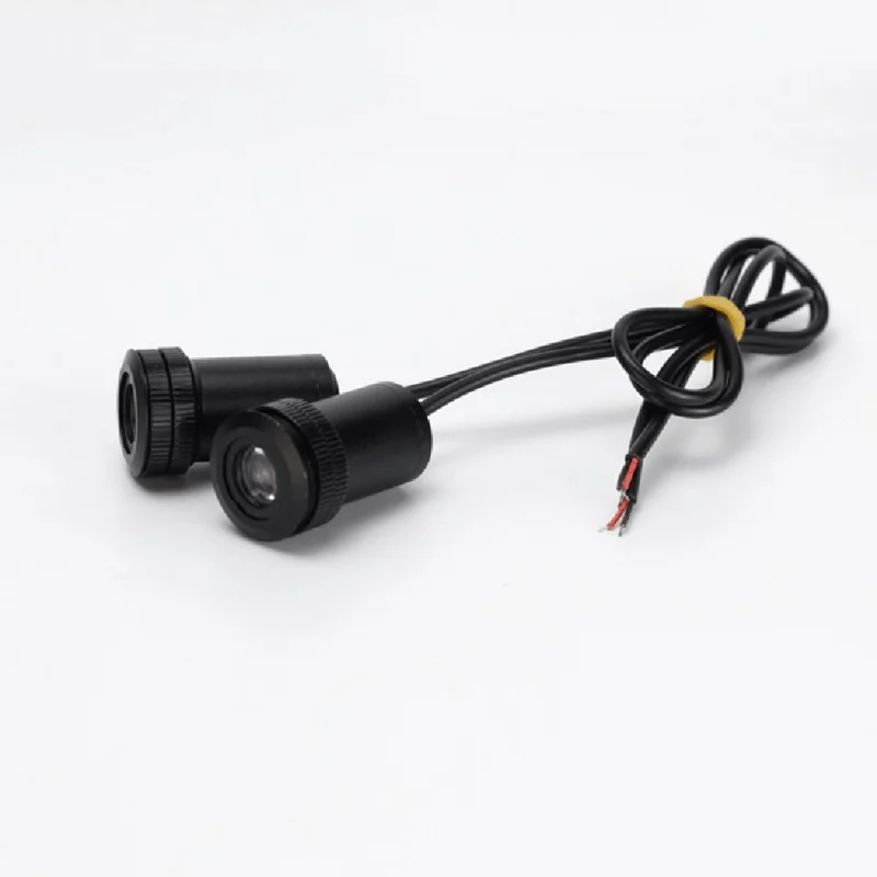 

2 Pcs For Ford Audi Bmw Toyota Volkswagen Light Shadow Ghost Lamps LED Lights Door Warning Logo Laser Projector 2pcs 5.23 Car