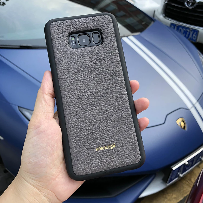 Horologii обычай имя бесплатно чехол для телефона Samsung Galaxy S10 plus Германия телячья кожа
