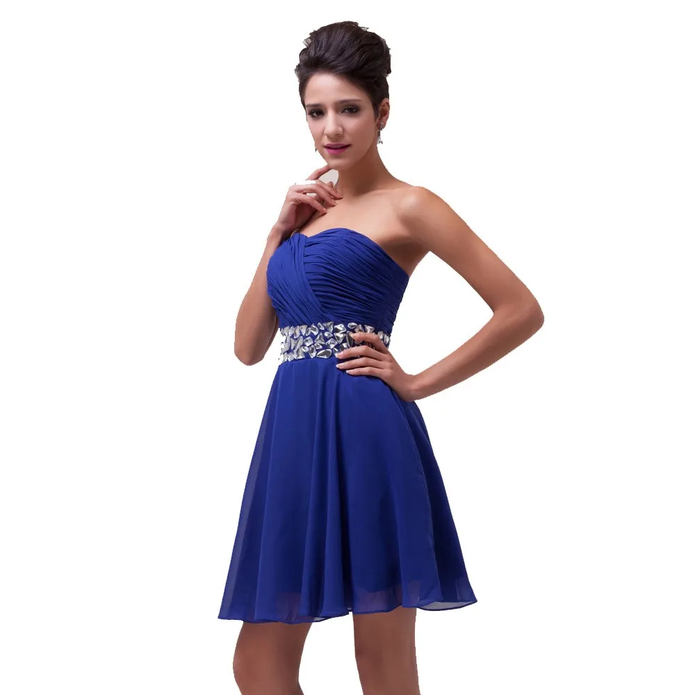 Elegant Chiffon Short Evening Dress
