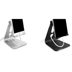 Универсальный нескольких ракурсов Алюминиевый Чехол подставка для телефона рабочего горе стенд держатель для смартфонов Tablet