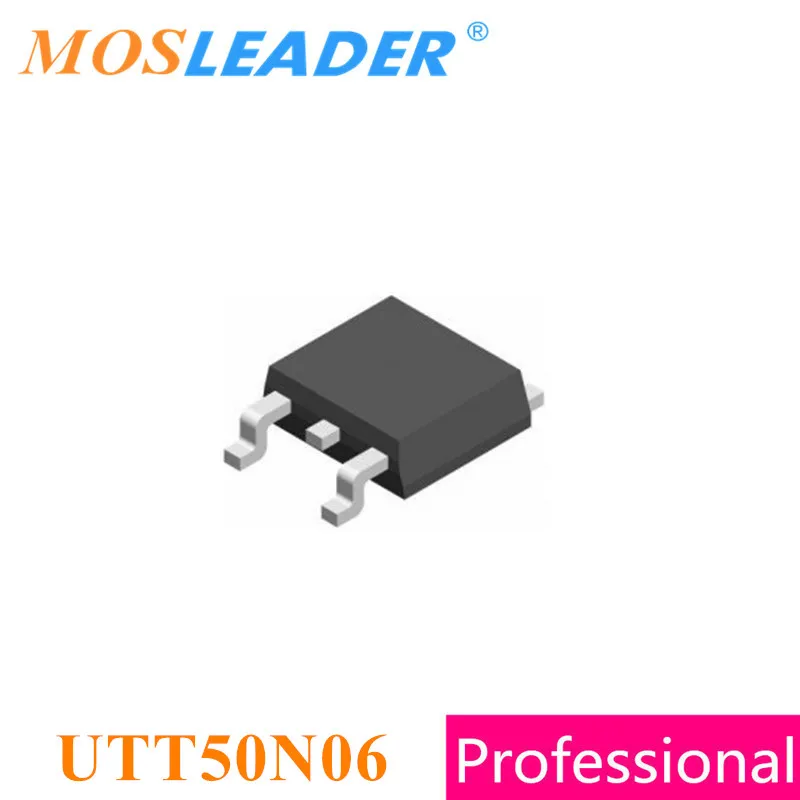 

Mosleader UTT50N06 TO252 DPAK 100PCS 1000PCS N-Channel 50N06 50A 60V High quality