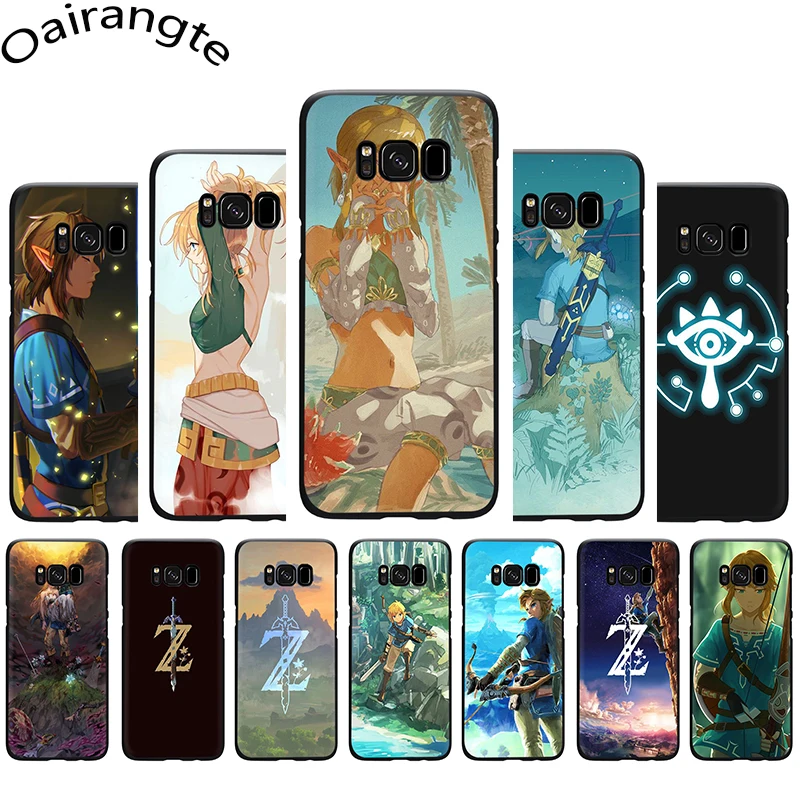 Legend of zelda мягкий чехол для телефона Samsung Galaxy M10 20 30 S6 7 Edge S8 9 10 Plus S10E Note 8 9|Бамперы| |
