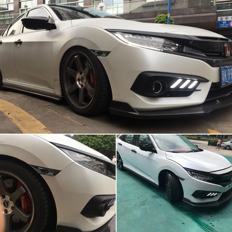 (2) Левая и правая ОЕМ JDM прозрачная боковая лампа для объектива 10 го поколения Honda