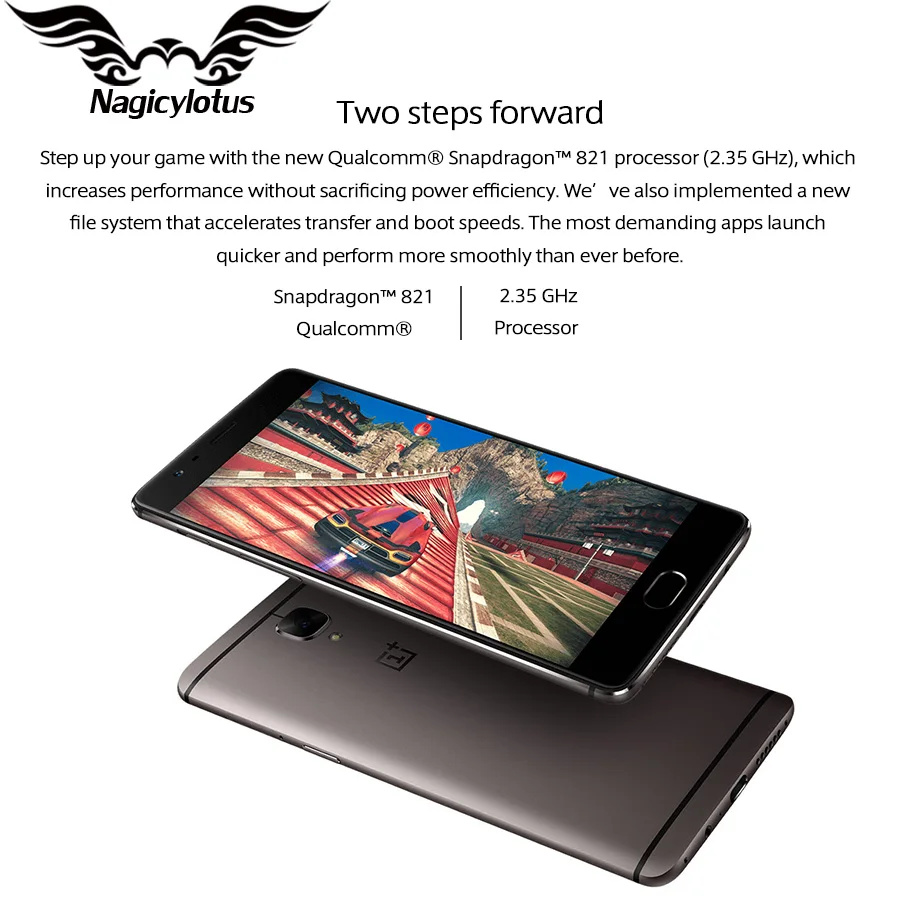 Brand New Original 6GB RAM 64GB ROM OnePlus 3T A3010 Smartphone 5.5\