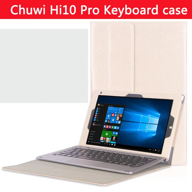 Best Offers Original High-quality Business  stand keyboard case For CHUWI HiBook Pro / HiBook /Hi10 Pro 10.1 inch Tablet PC