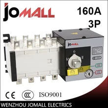 ПК класса 160amp 220 V/230 V/380 V/440 V переменного тока 3-полюсный 3 фазный автоматический переключатель передачи ats