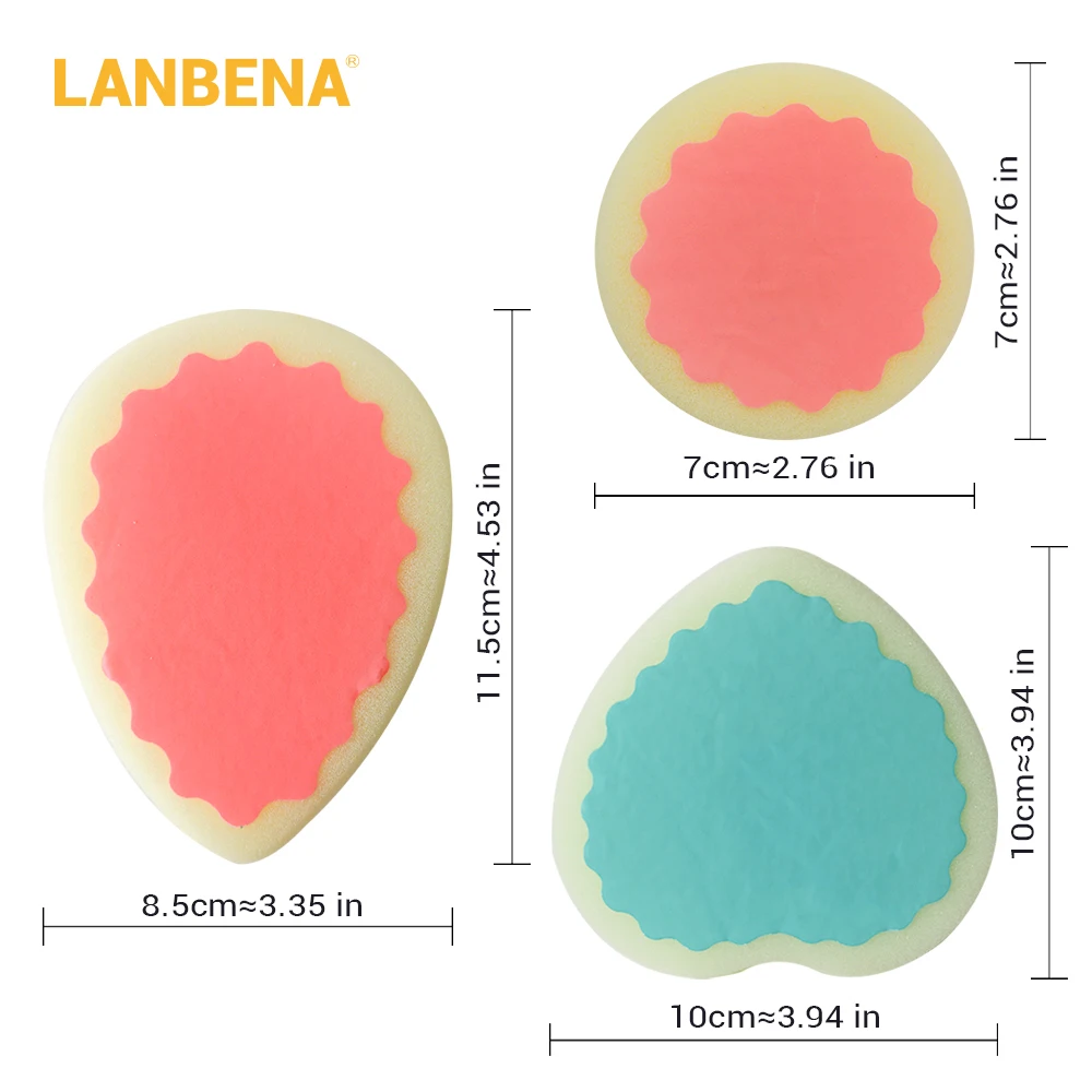 LANBENA, безболезненная губка для удаления волос, Волшебная Подушечка для удаления волос, для тела, рук, ног, триммер для волос, инструмент для депиляции, макияж, красивый набор