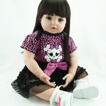 Высококачественные силиконовые куклы для новорожденных 52 см, виниловые реалистичные куклы для малышей, лучший подарок на год и Рождество