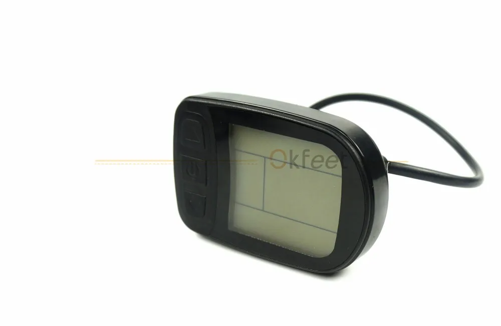 Perfect okfeet Ebike Kunteng Intelligent KT LCD5  Control Panel Display Electric Bicycle Bike Parts KT 10