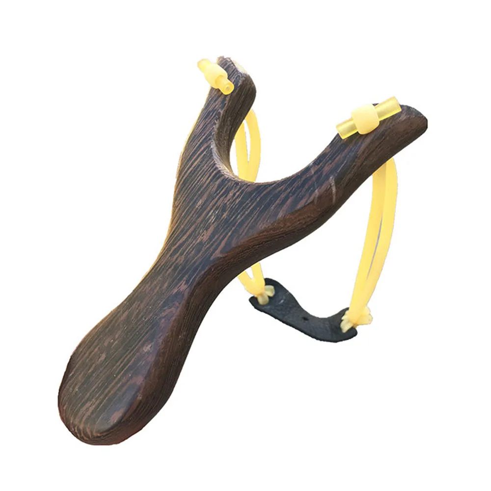 

Outdoor Hunting Wood Slingshot Rubber Band Elastic Slingshots Hunting Catapult Slingshots Accessory Kids Gift EDC Tools