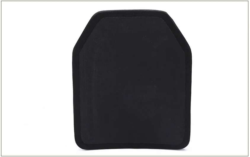 Composto de Cerâmica à Prova de Bala Placa de Inserção de Aço Colete à Prova de Bala com Núcleo Placa de Inserção de Peito Colete Tático Embutido pe 6 bala placa de inserção de aço colete