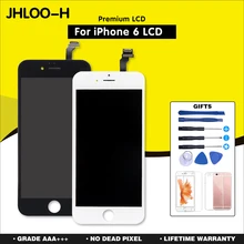 JHLOO-H, 10 шт., для tianma Premium, для iPhone 6, ЖК-дисплей, для iPhone 6, запасной экран, без битых пикселей