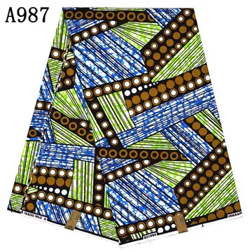 

popular design ankara african wax print fabric real wax style java wax prints fabric high quality wholesale price A987