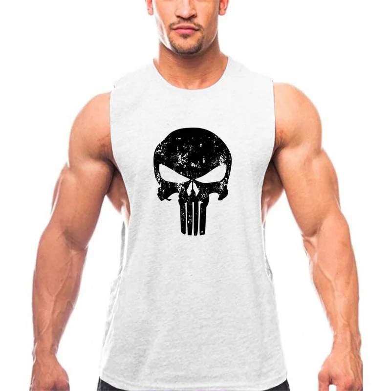 Aliexpress.com : Buy Brand punisher Clothing Men Tank Tops Skulls ...