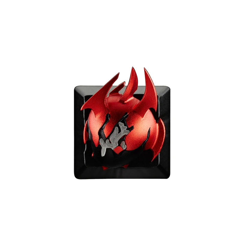 Zomo dota dota2 сердце Tarrasque Artisan Keycap CNC Анодированный Алюминиевый совместимый Cherry MX переключатели