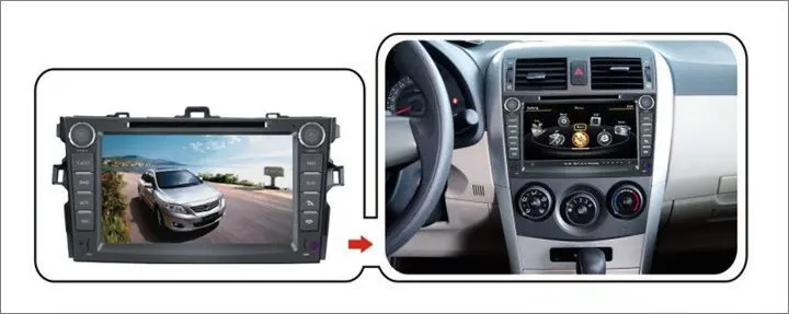 Flash Deal Liislee For Toyota Corolla Axio 2006~2013 Car DVD Player GPS NAV NAVI Navigation Radio CD TV iPod BT HD Screen Multimedia System 2