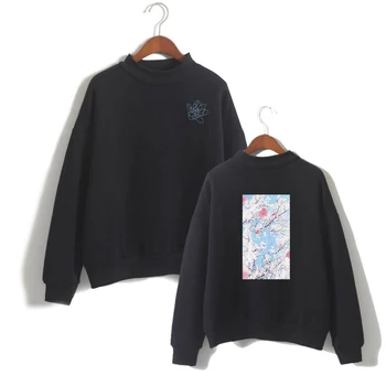 

SHAWN MENDES Kpop Turtlenecks Sweatshirt Hot Team Korean Highsreet 2019 New Ouewear High Quality Pullovers High Collar Plus