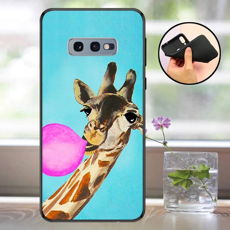 Матовый чехол для samsung S10E чехол силиконовый бампер samsung Galaxy S10E S 10E Coque для чехол для телефона samsung S10E мягкий чехол - Цвет: PPL