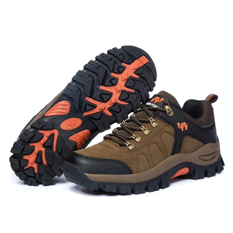 

Waterproof Hiking Shoes For Men Women Mountain Climbing Shoes Couple Outdoor Trekking Shoes Breathable Hiking Hunting Boots