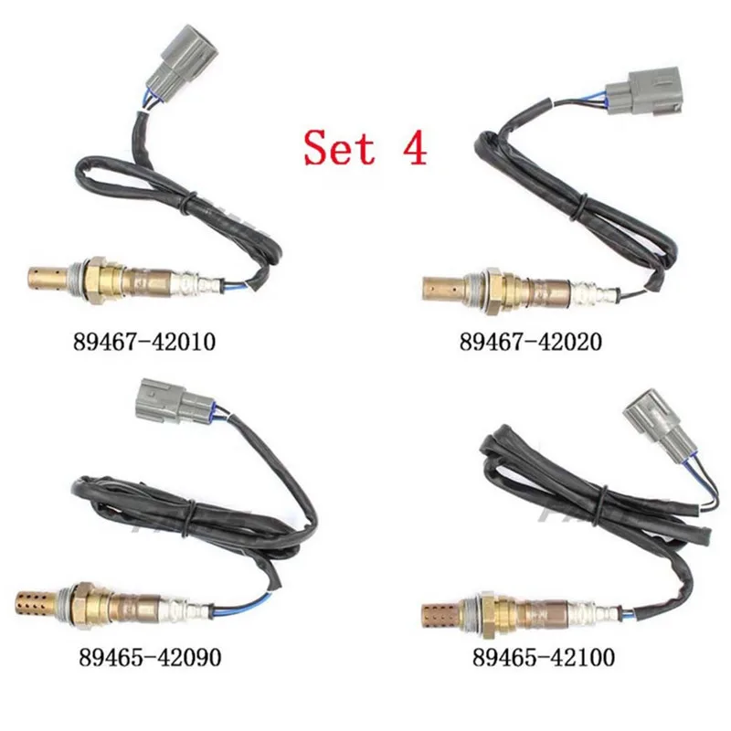 4 шт. датчик расхода воздуха кислородный Сенсор O2 в сборе для 2001 2002 2003 TOYOTA RAV4