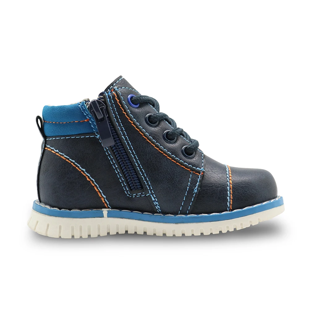Демисезонные детские ботинки Apakowa из искусственной кожи на молнии|toddler boy boots|boys