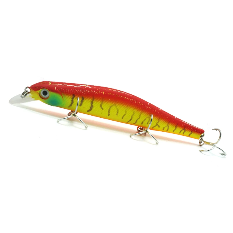 Thritop 2019 New Minnow Fishing Lure Artificial Bait 125MM 17.5G 5 Various Colors High Quality Carp Fishing Hard Bait Tackle 