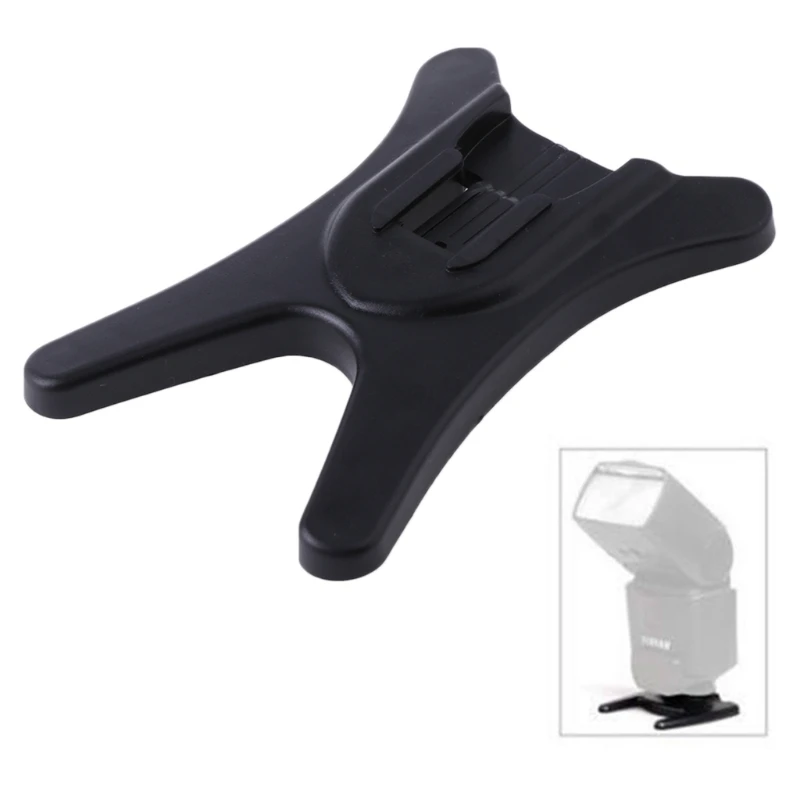 

Studio Flash Light Tripod Stand 1/4" Screw Head Hot Shoe Bracket Holder