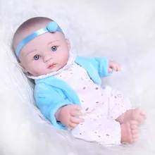 8 дюймов полный корпус Силиконовые мягкие виниловые реалистичные детские куклы Adora 20 см ручной работы маленькие игрушки для Рождественского украшения NPKDOLL