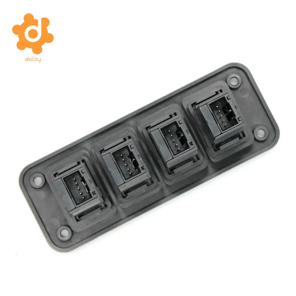dolity Light Bar+Headlight+Low Beam+Parking Light 4 Gang Switch Panel for Toyota