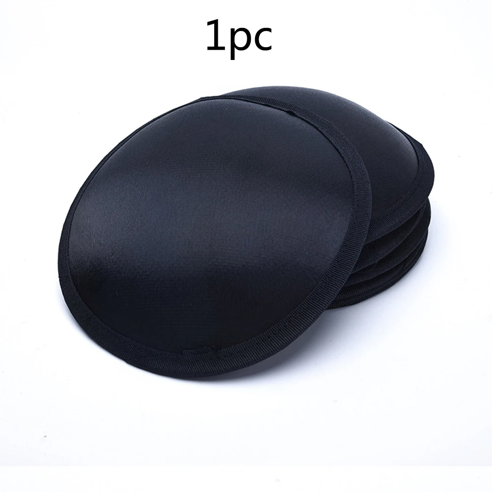 Черный 13 см винтажный практичный элегантный дизайн для вуалеров DIY Millinery Круглая Шапка основа Мягкий головной убор ручной вязки аксессуары ремесло - Цвет: Черный
